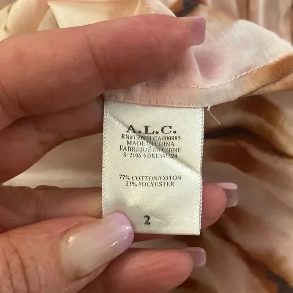 A.L.C. Tie dye dress, Size 2